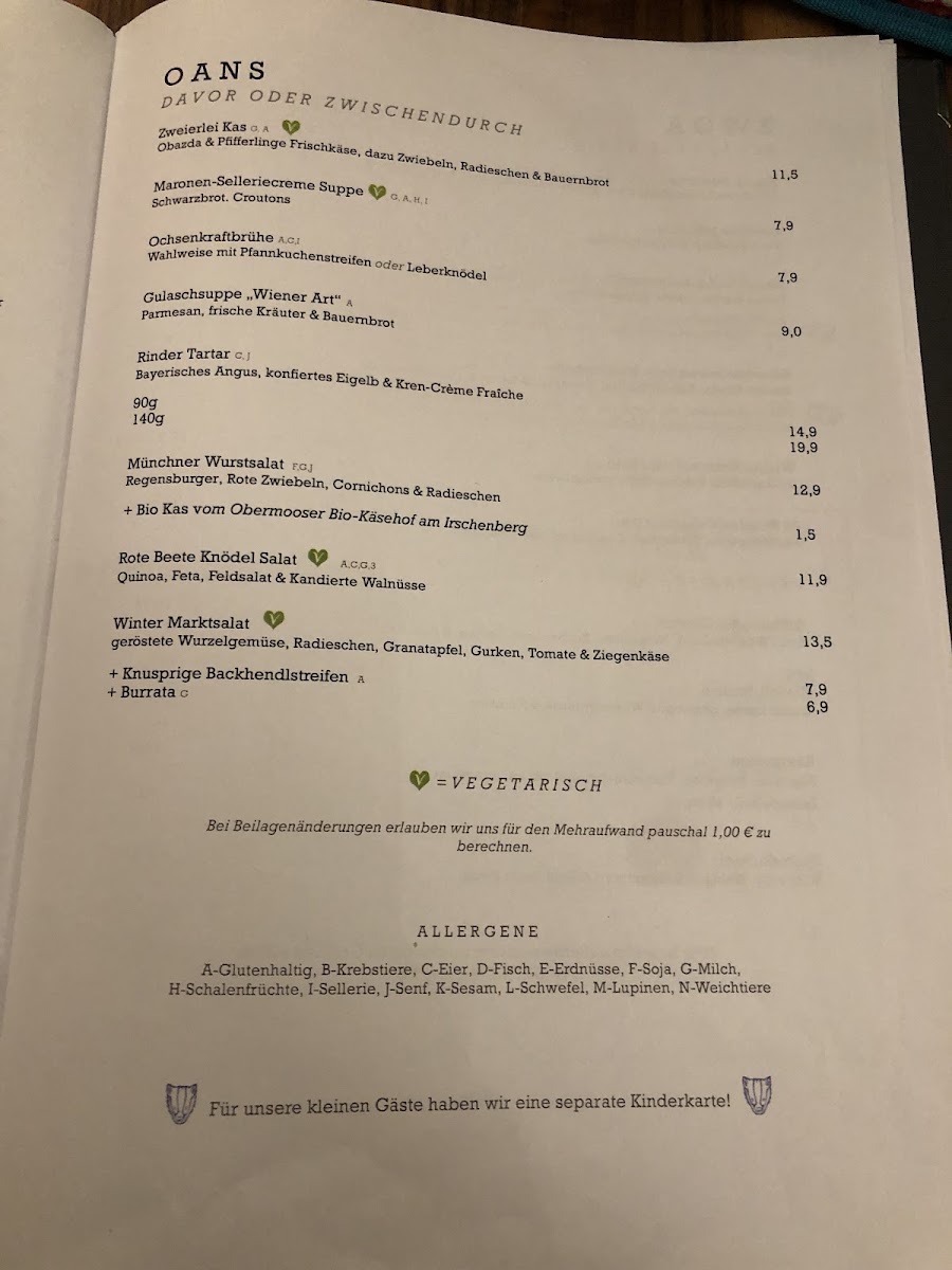 Menu Herrschaftszeiten - Das Paulaner Im Tal-6