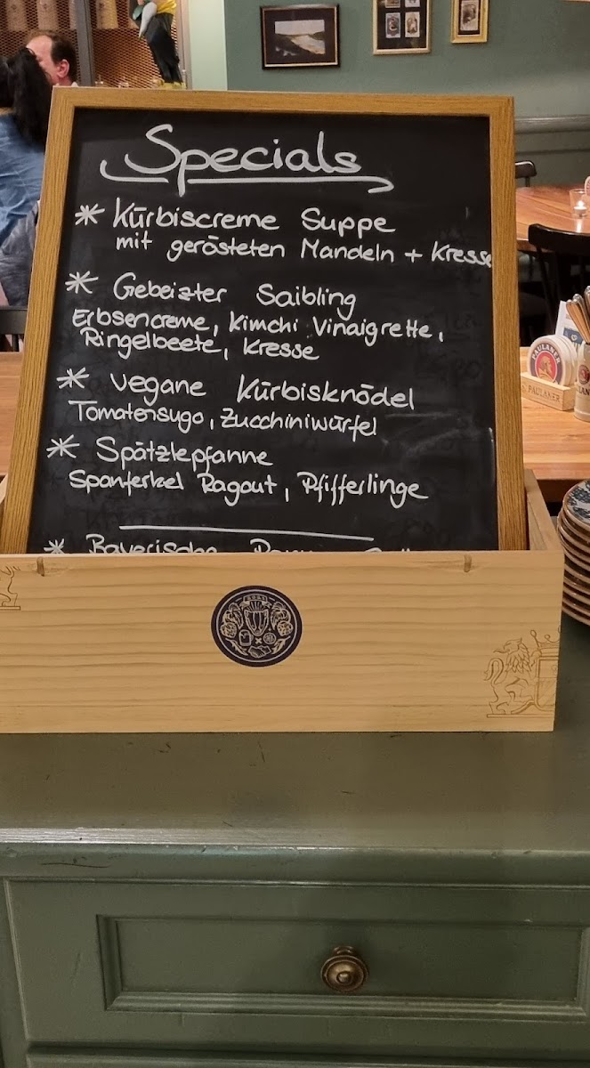 Menu Herrschaftszeiten - Das Paulaner Im Tal-9