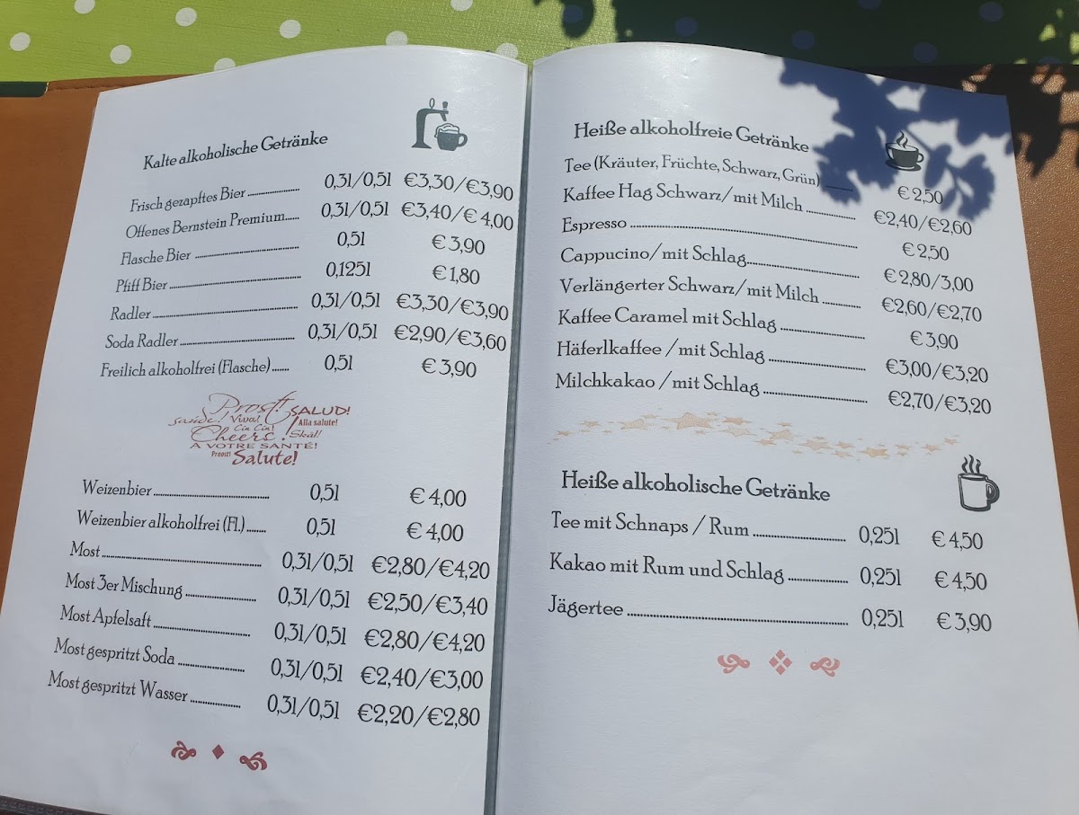 Menu Herzl-Hütte Hochrindl-1