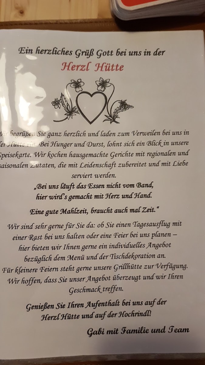 Menu Herzl-Hütte Hochrindl-8