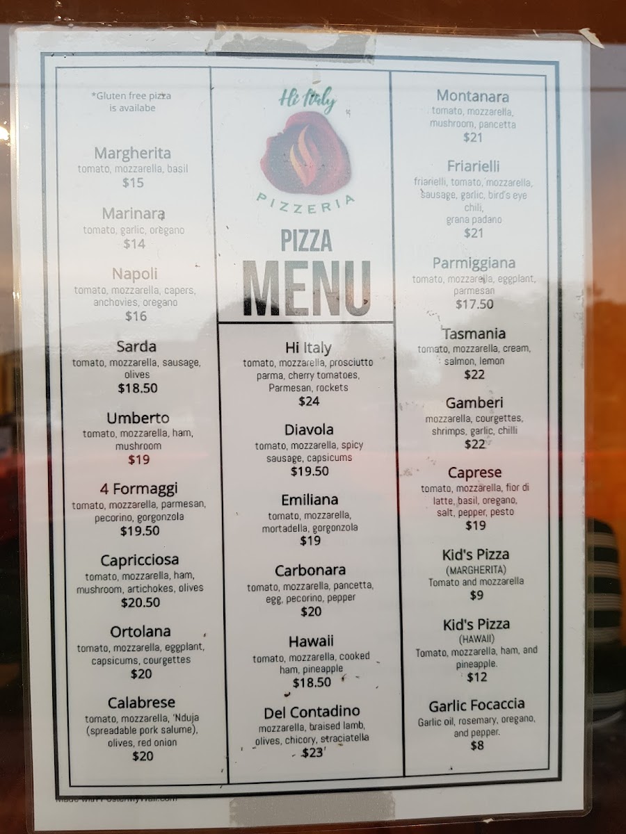Menu Hi Italy Pizzeria-5