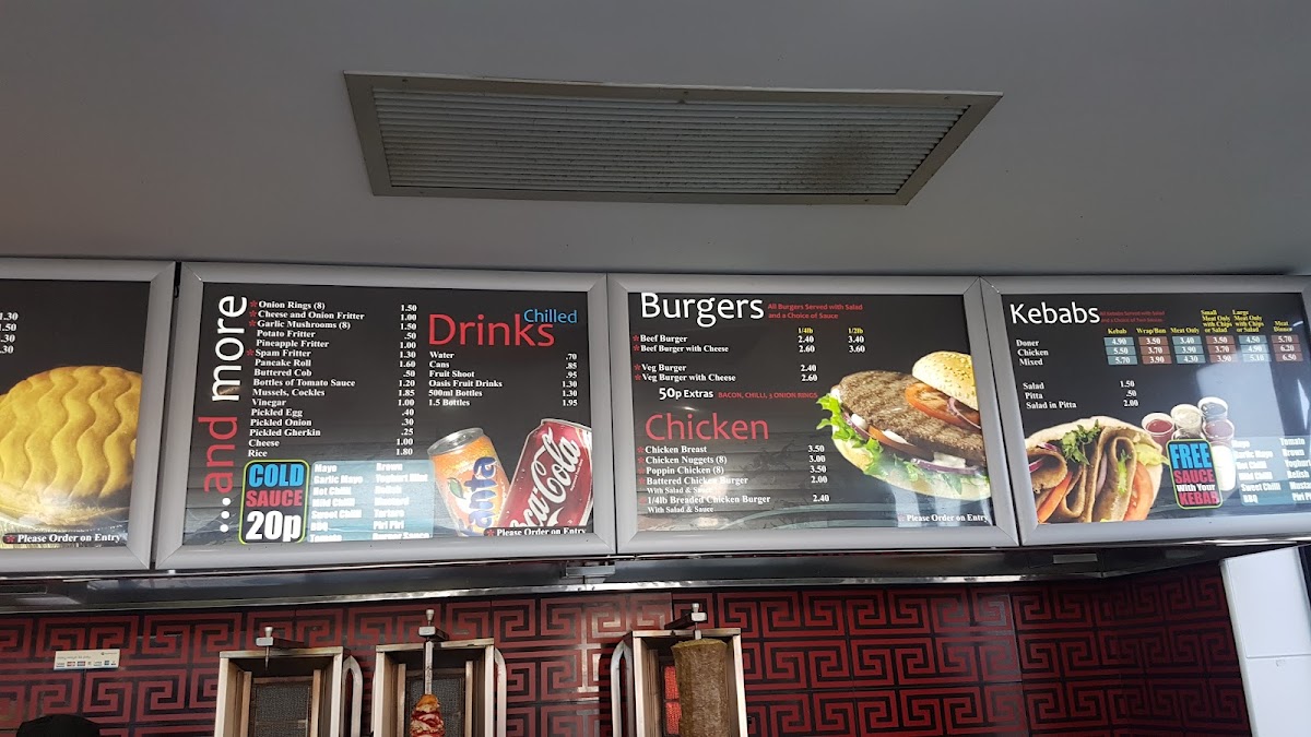 Menu Hi-Tide Fish Bar Narborough-7