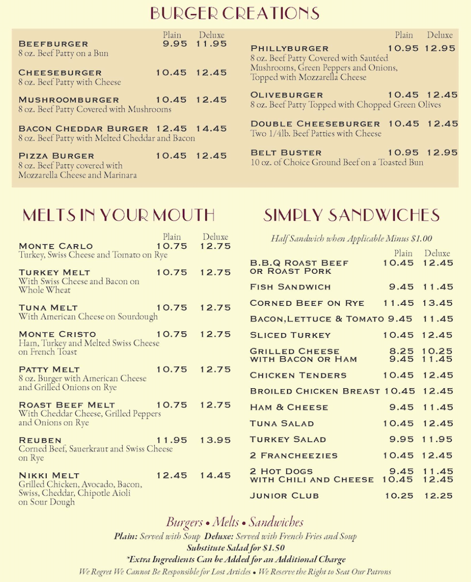 Menu Hi-View Restaurant-7