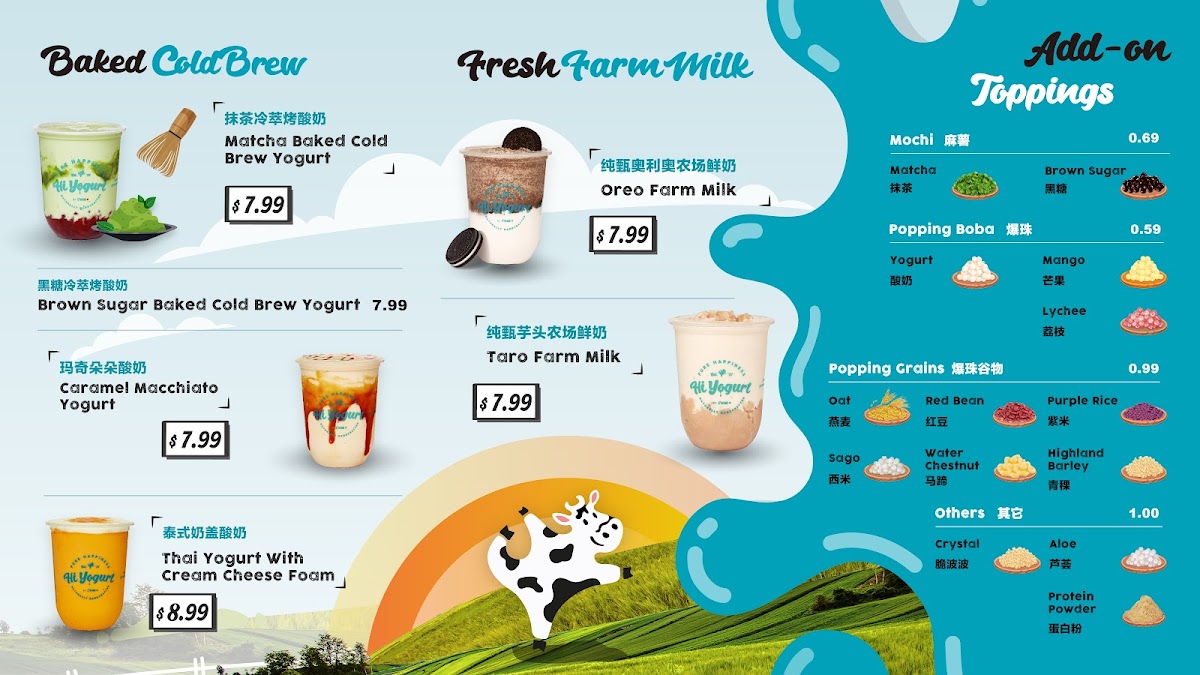 Menu Hi Yogurt & Yo Poké (Hamilton)-3