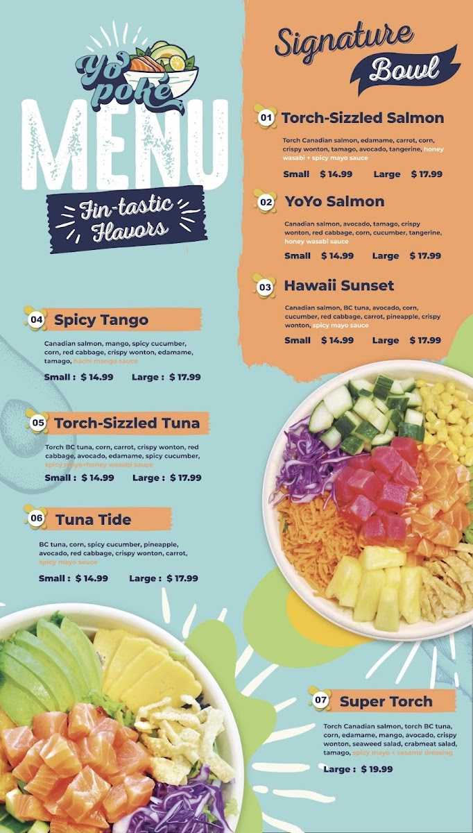 Menu Hi Yogurt & Yo Poké (Hamilton)-5