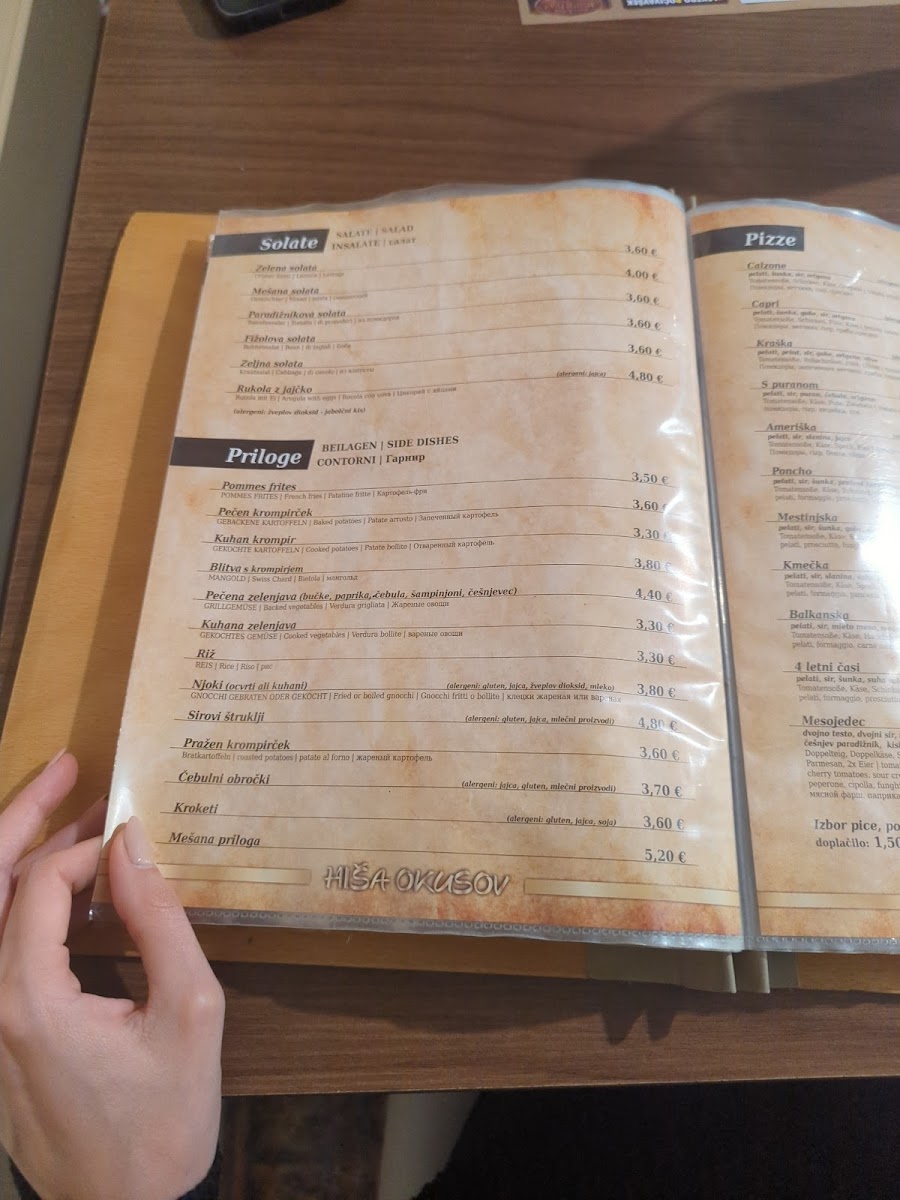 Menu Hiša Okusov-10