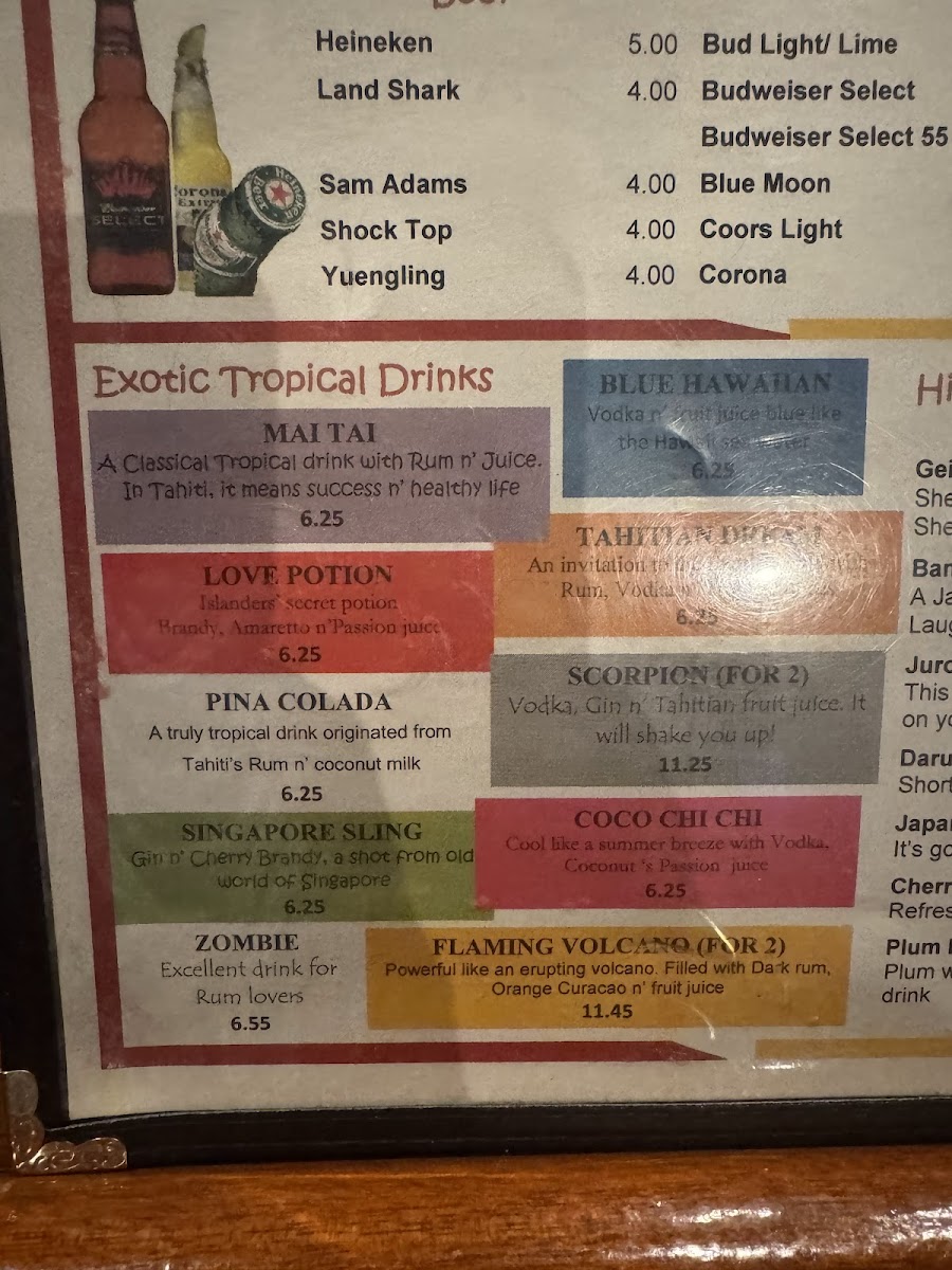 Menu Hibachi Japanese Steakhouse-8