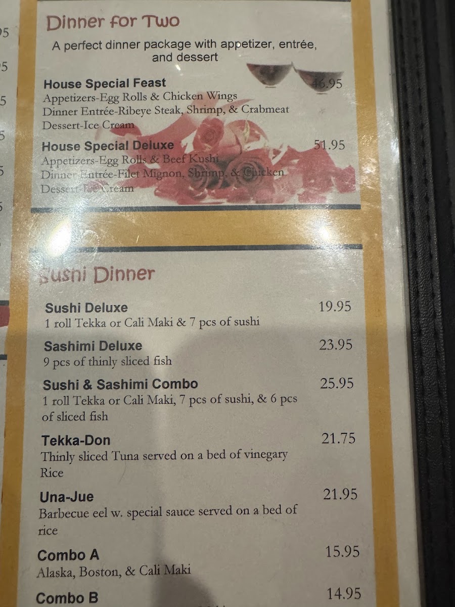 Menu Hibachi Japanese Steakhouse-9