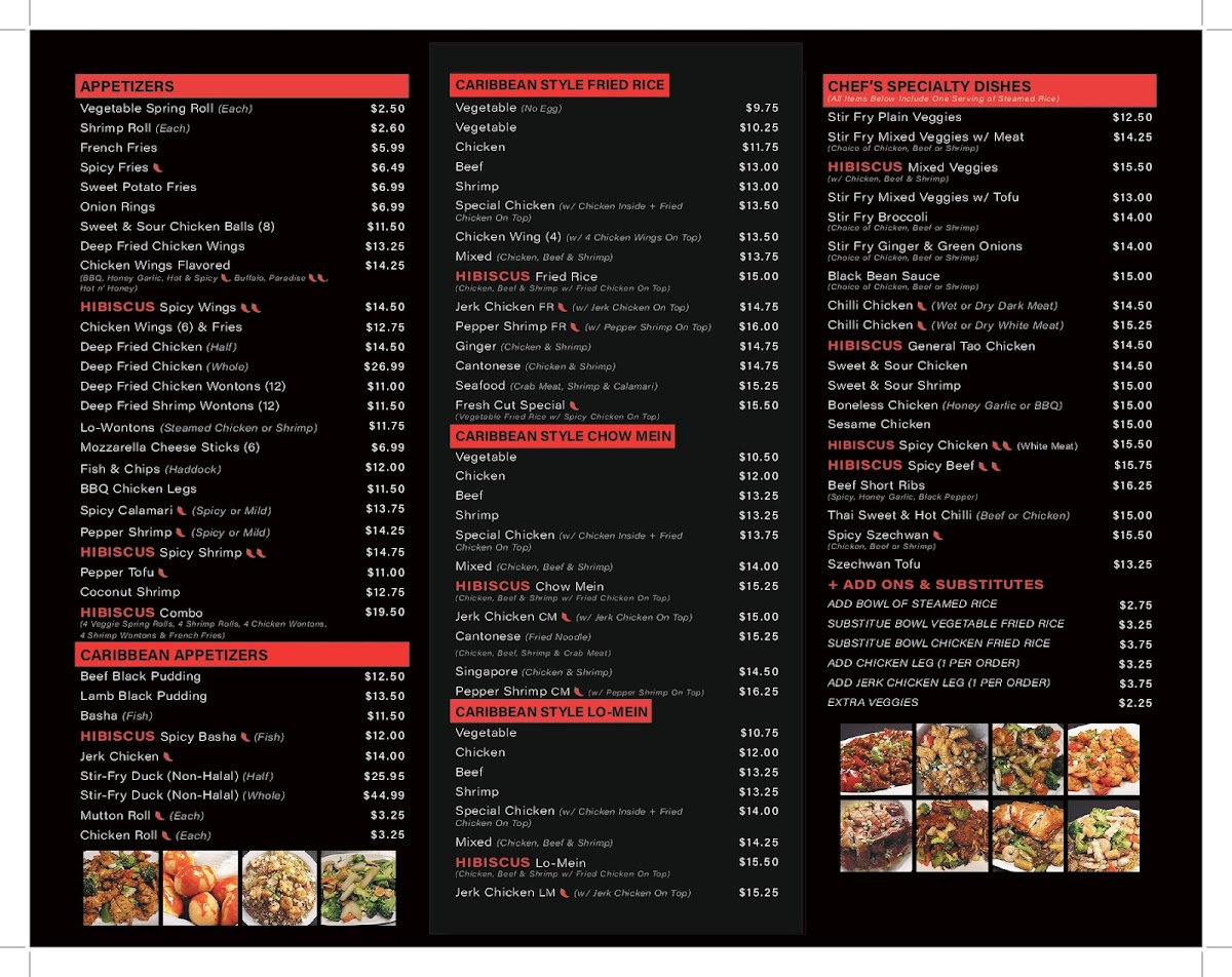 Menu Hibiscus Pub & Lounge-1