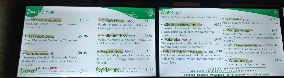 Menu Hibox-4