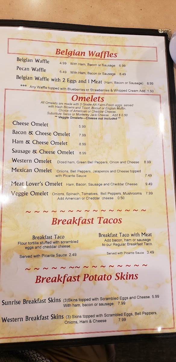 Menu Hickory House Restaurant-4