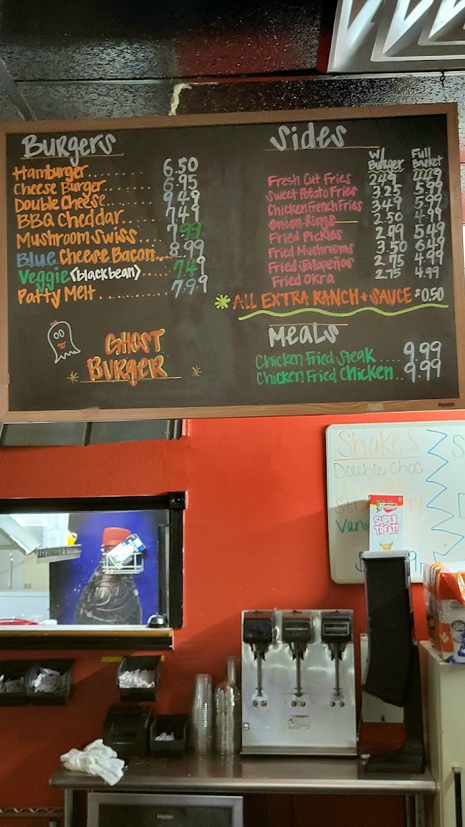 Menu Hideout Burgers-2