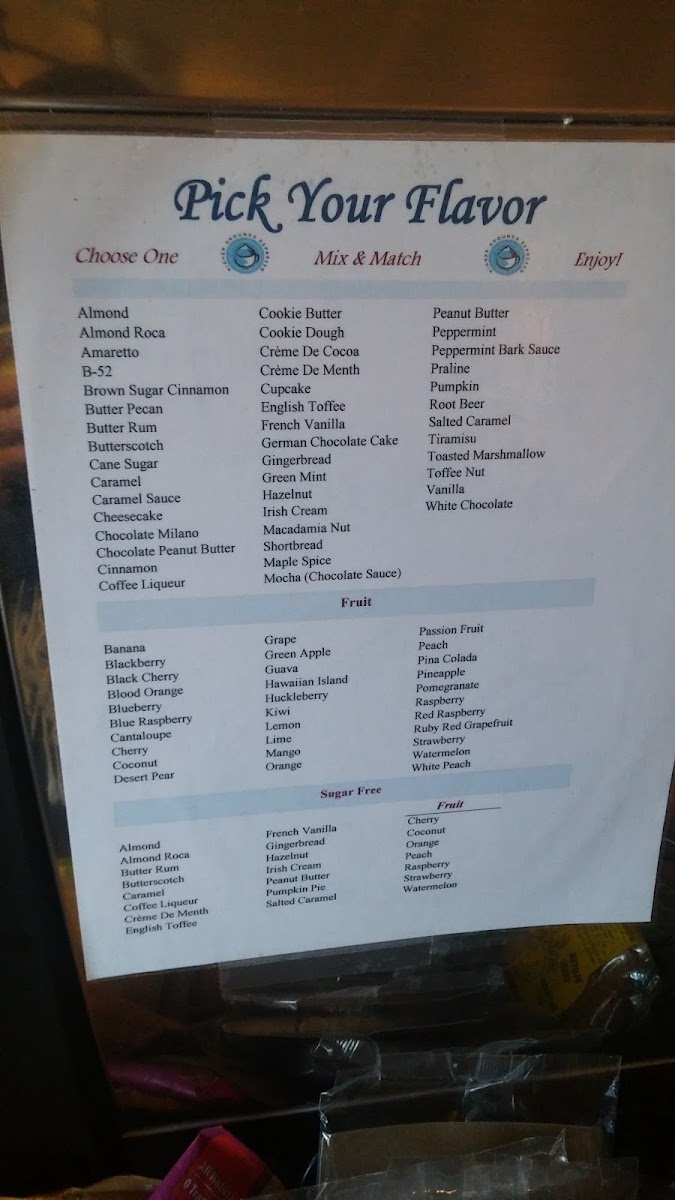Menu Higher Grounds Espresso Corporation-4