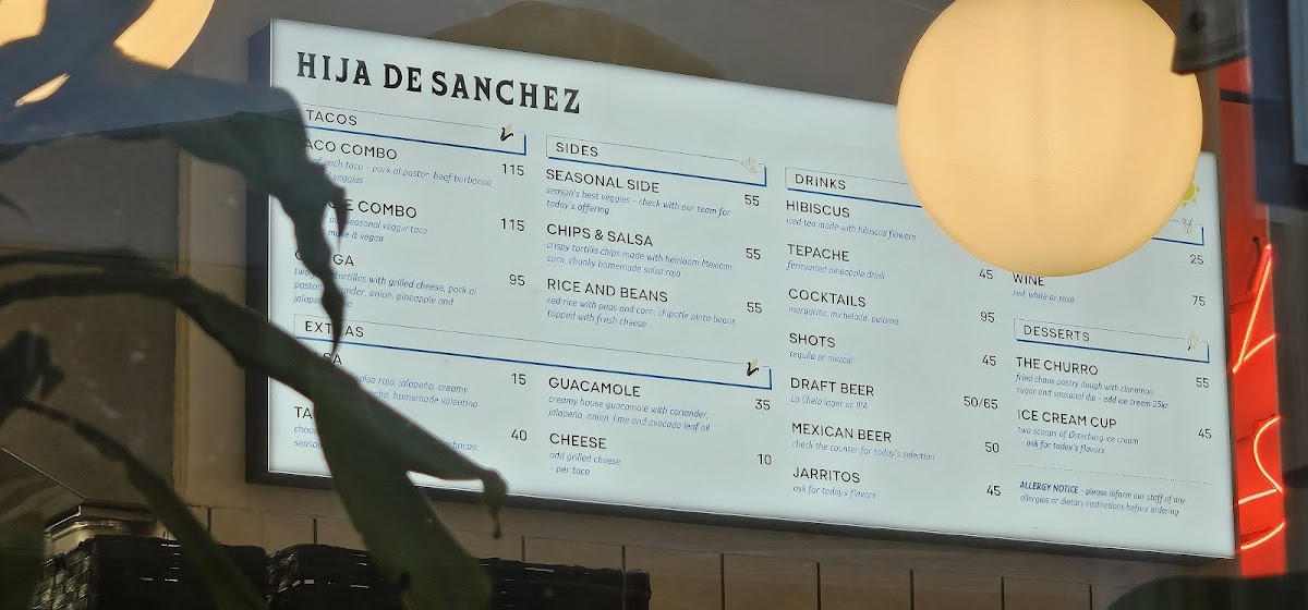 Menu Hija De Sanchez Kødbyen-6