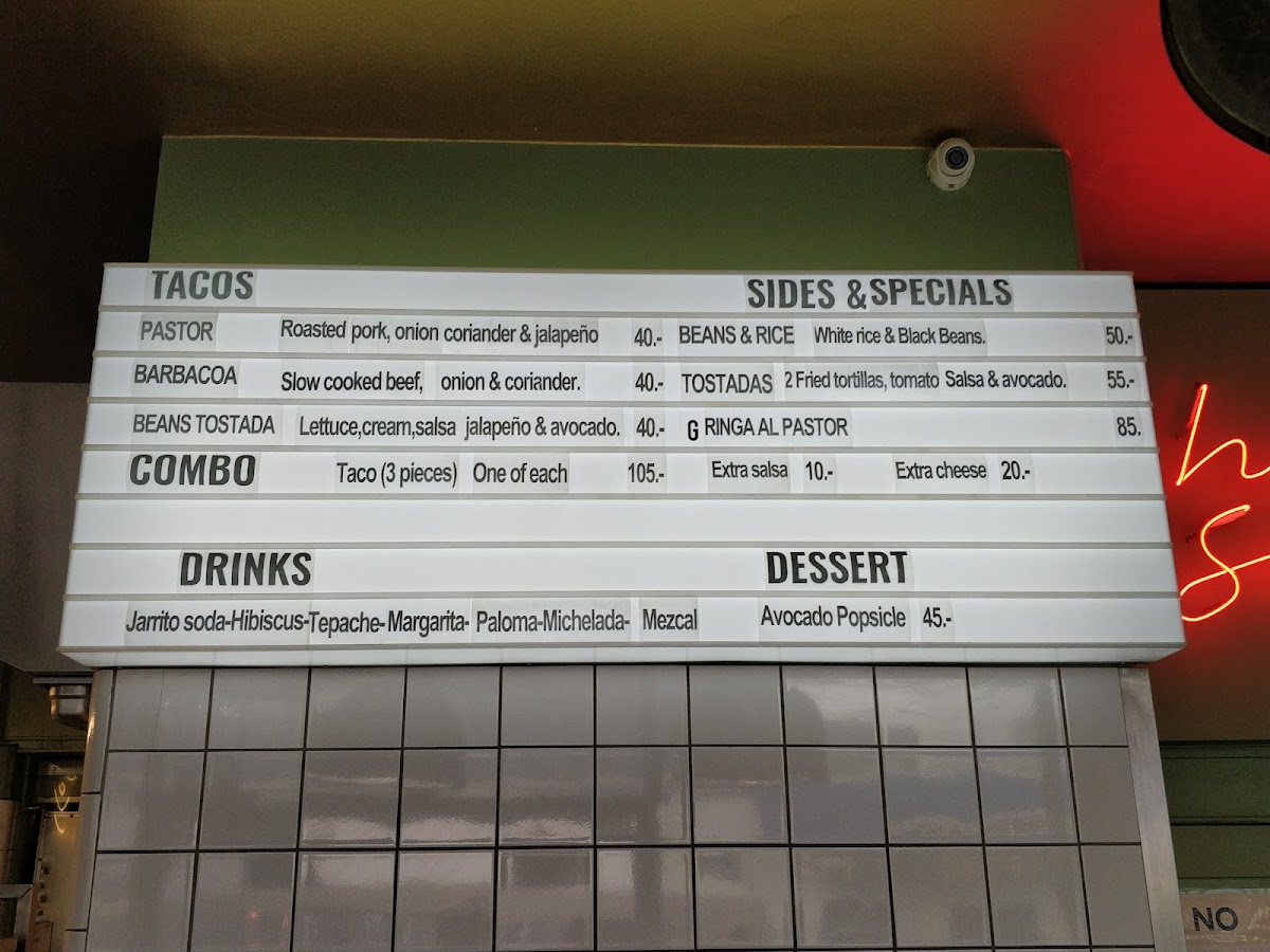 Menu Hija De Sanchez Kødbyen-7
