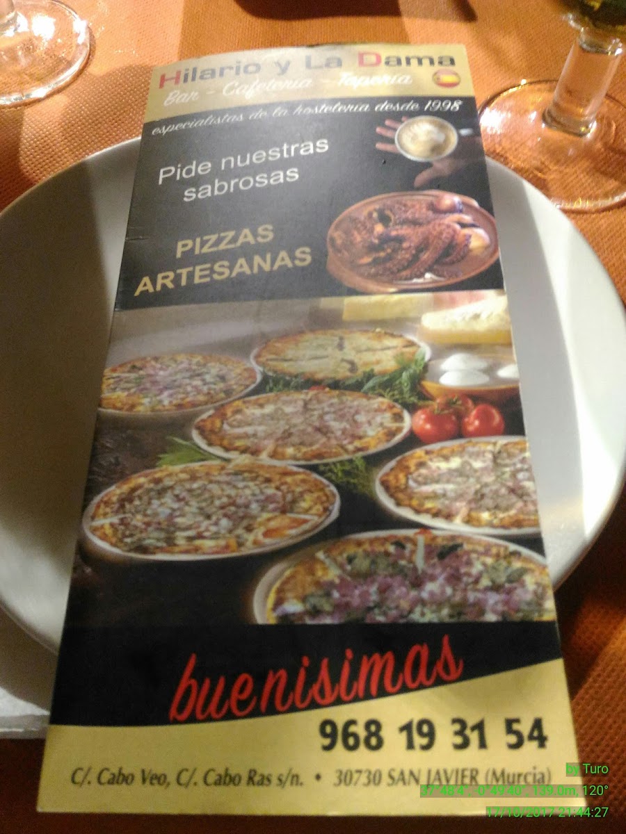Menu Hilario Y La Dama-10