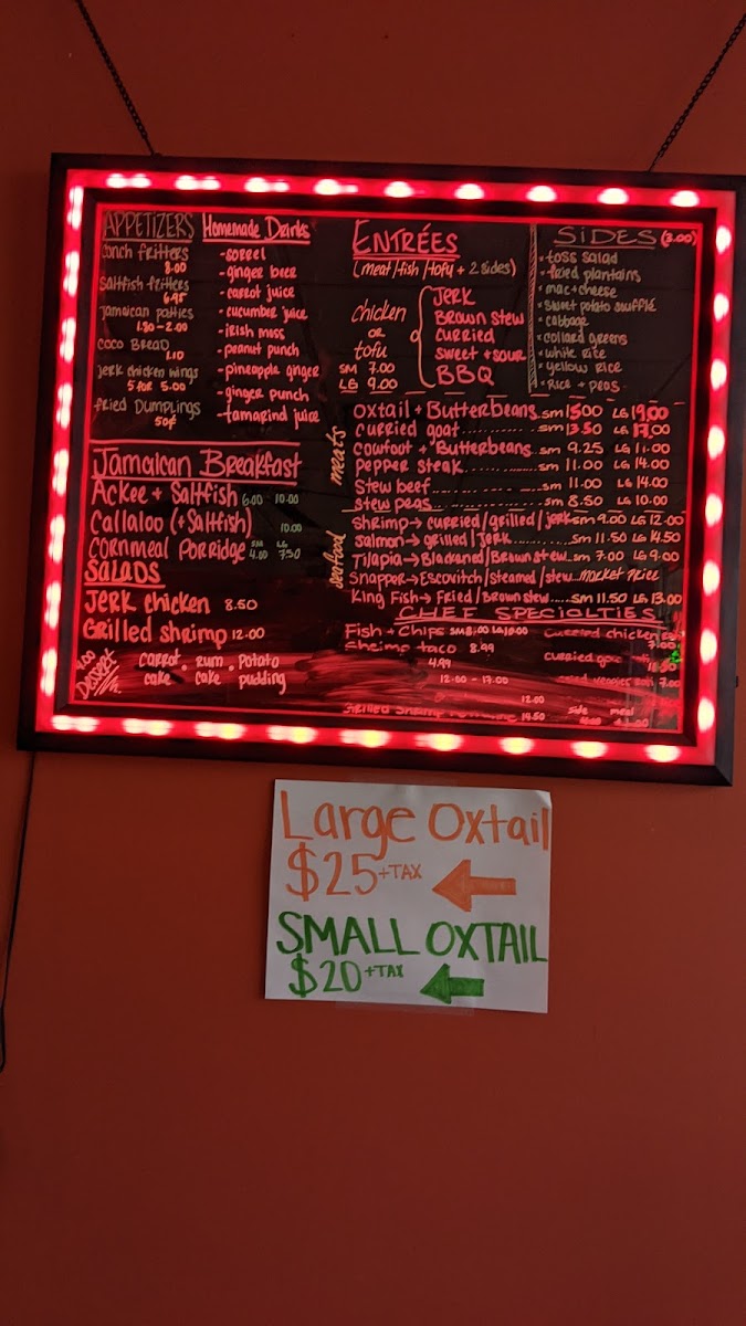 Menu Hill Top Caribbean Grill-1