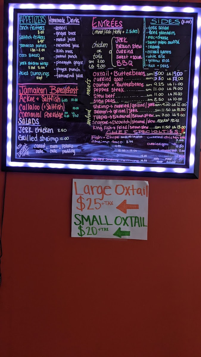 Menu Hill Top Caribbean Grill-2