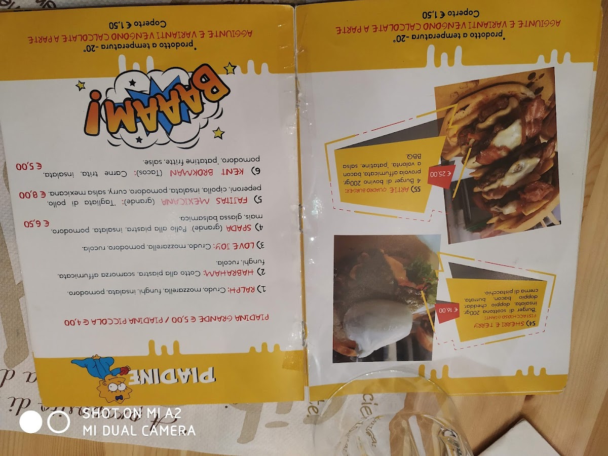 Menu Hill's Burger & Chips By Antonio-6