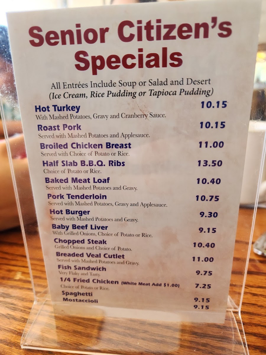 Menu Hillside Restaurant-6
