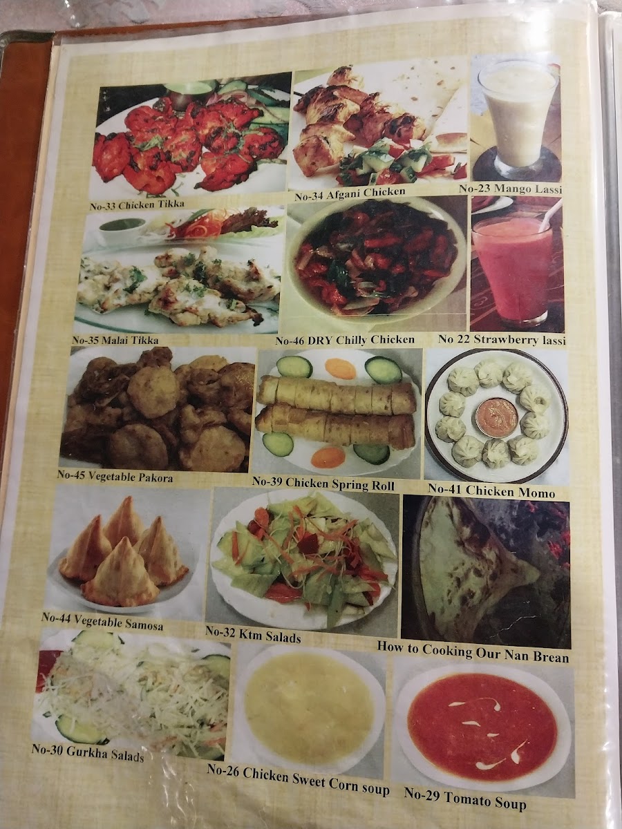 Menu Himalayan Gorkha Restaurant-6