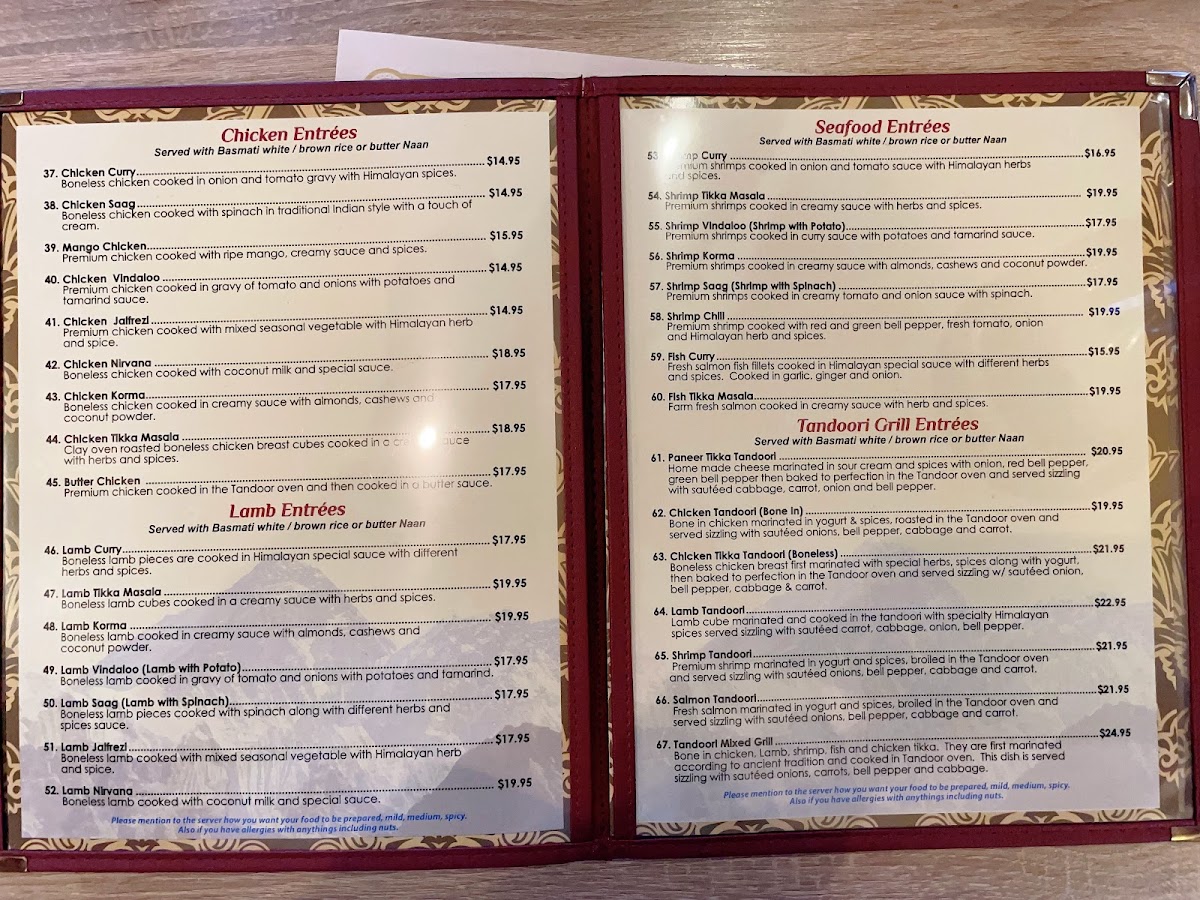Menu Himalayan Grill-7
