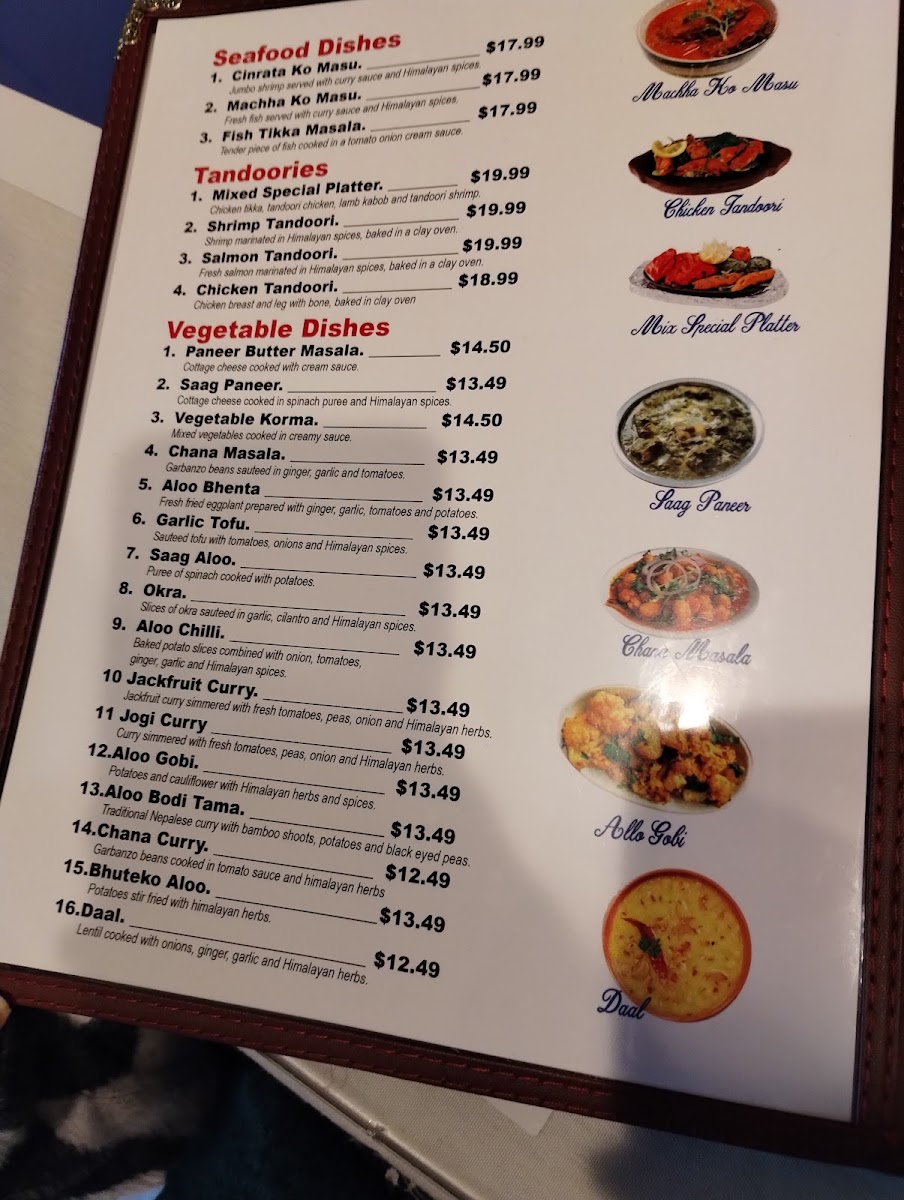 Menu Himalayan House-10