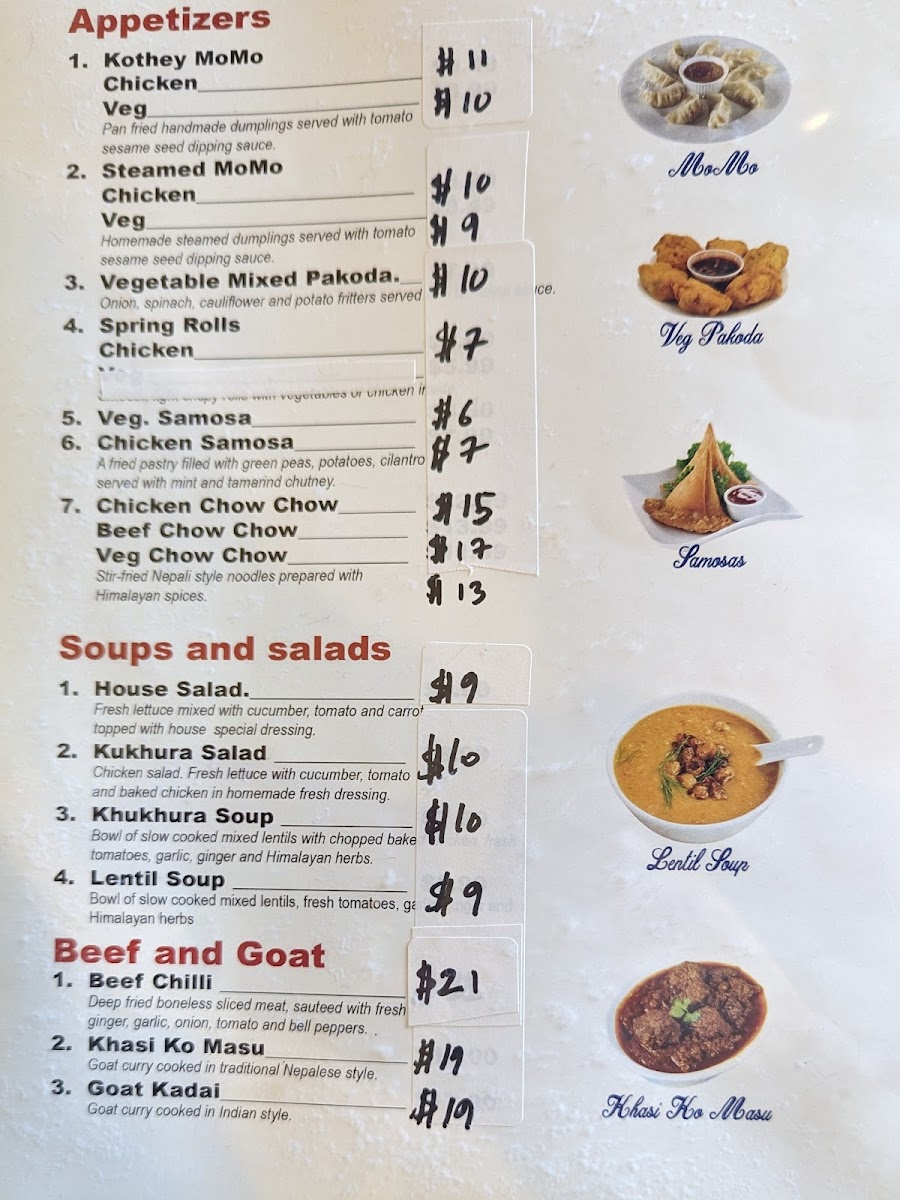 Menu Himalayan House-4