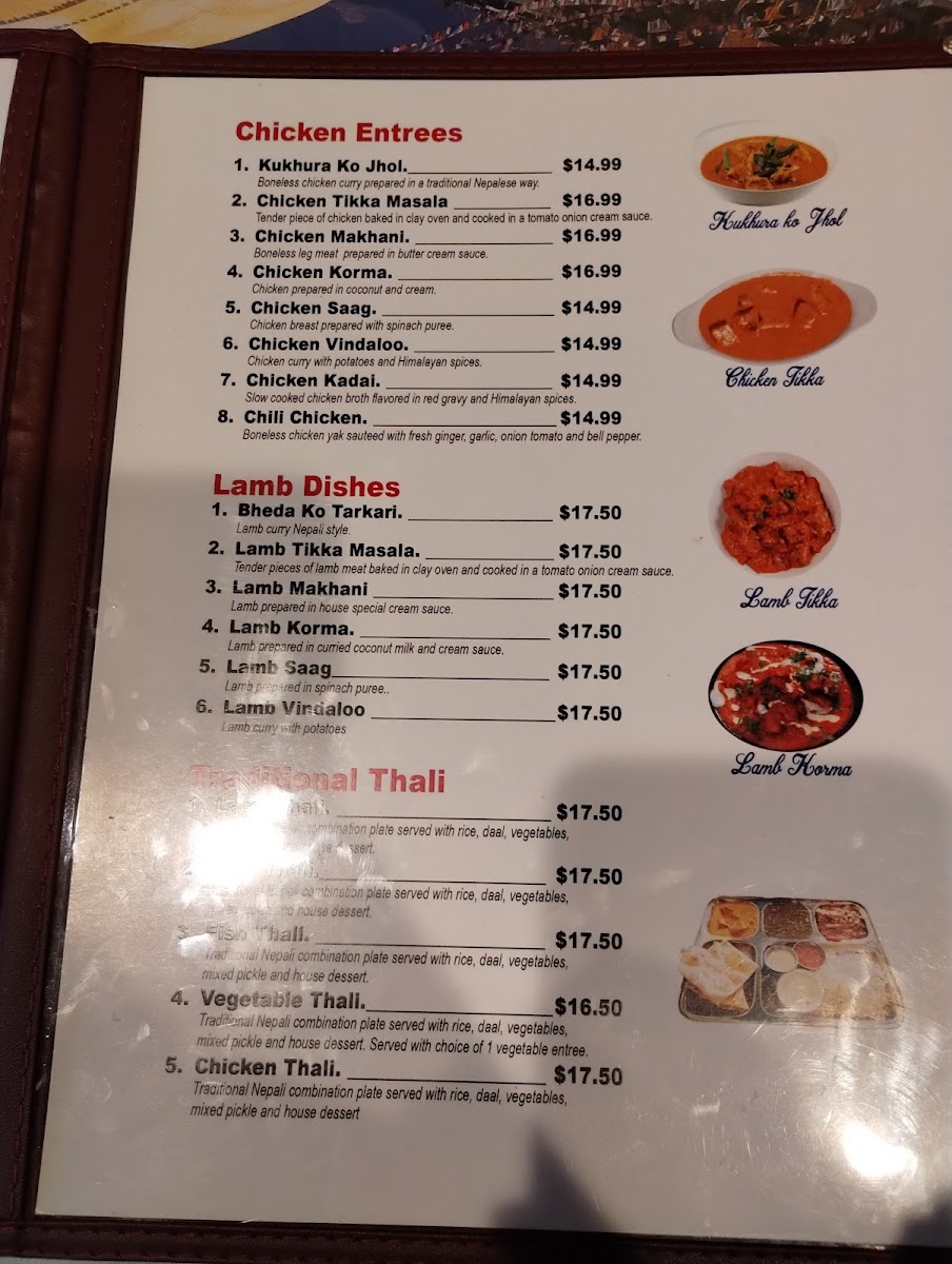 Menu Himalayan House-8