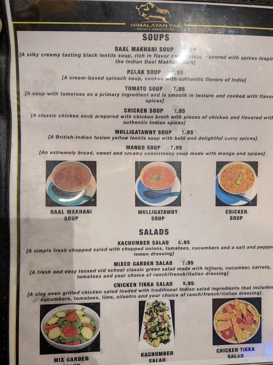 Menu Himalayan Yak-1