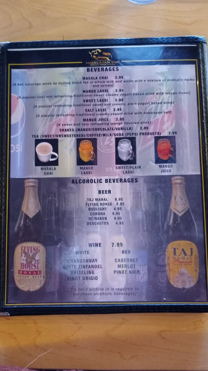 Menu Himalayan Yak-10