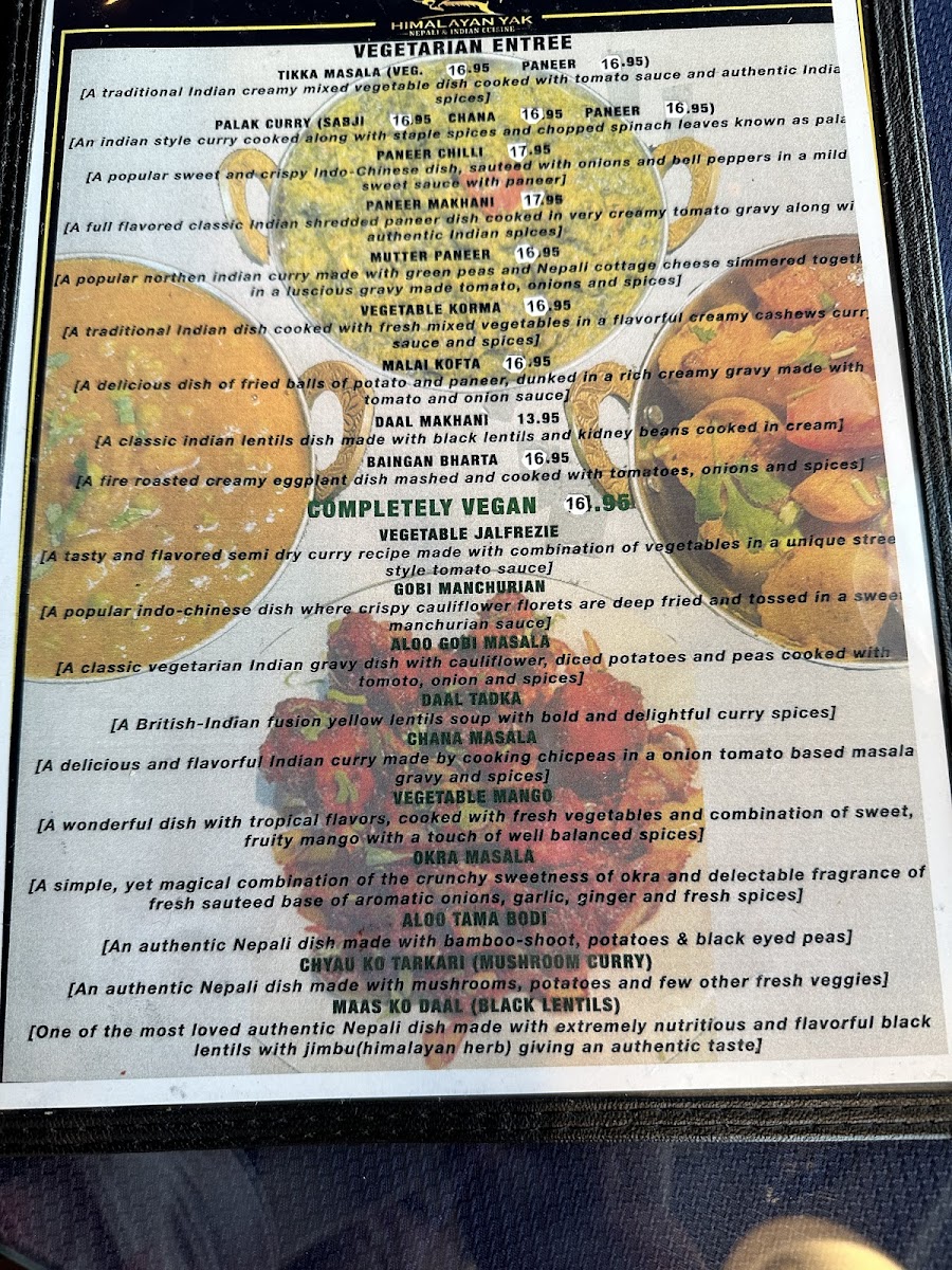 Menu Himalayan Yak-2