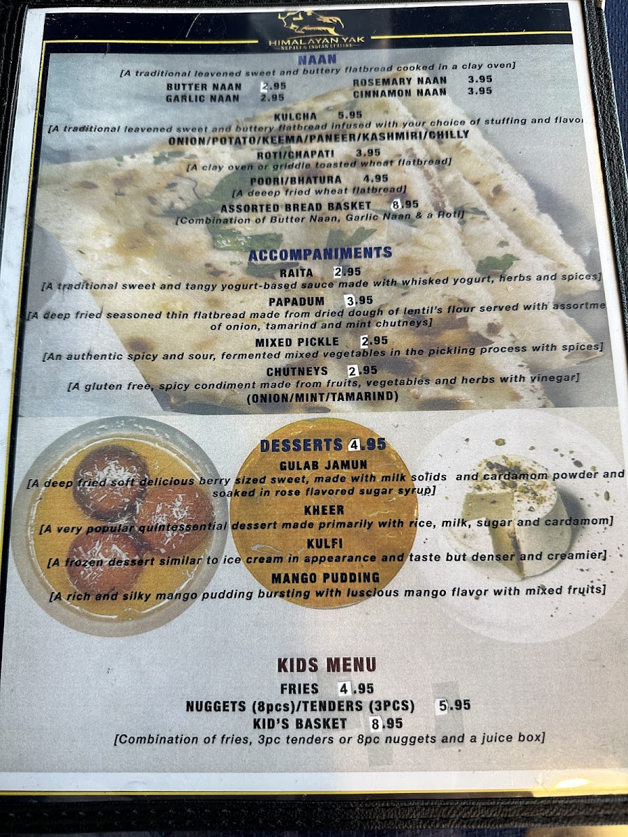 Menu Himalayan Yak-8