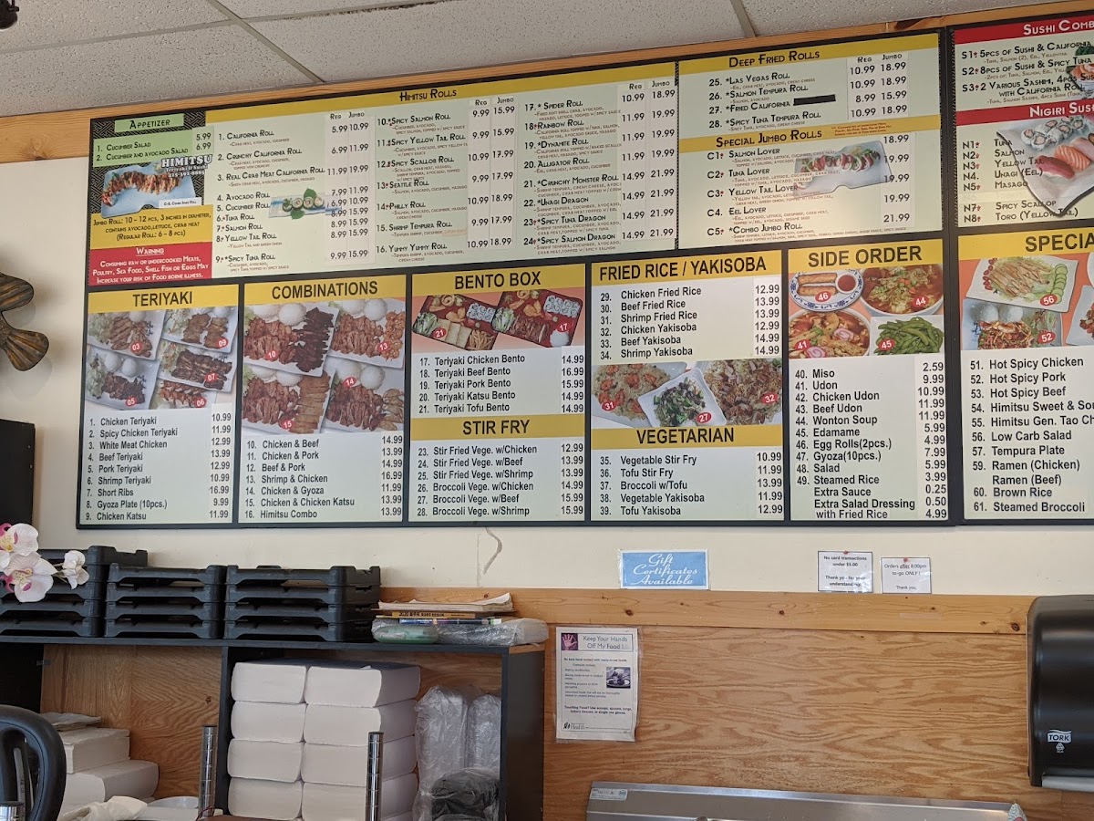 Menu Himitsu Teriyaki-2