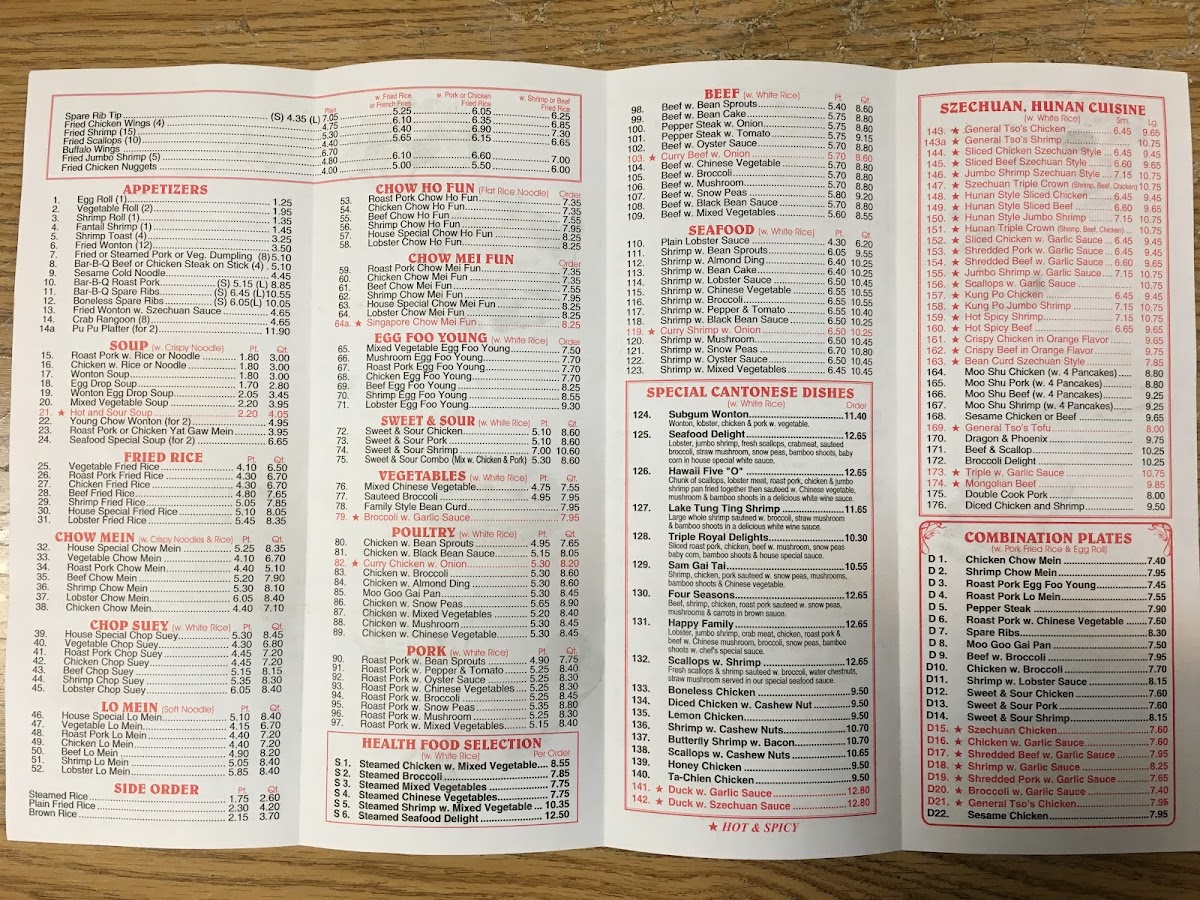 Menu Hing Wang Chinese Restaurant-4