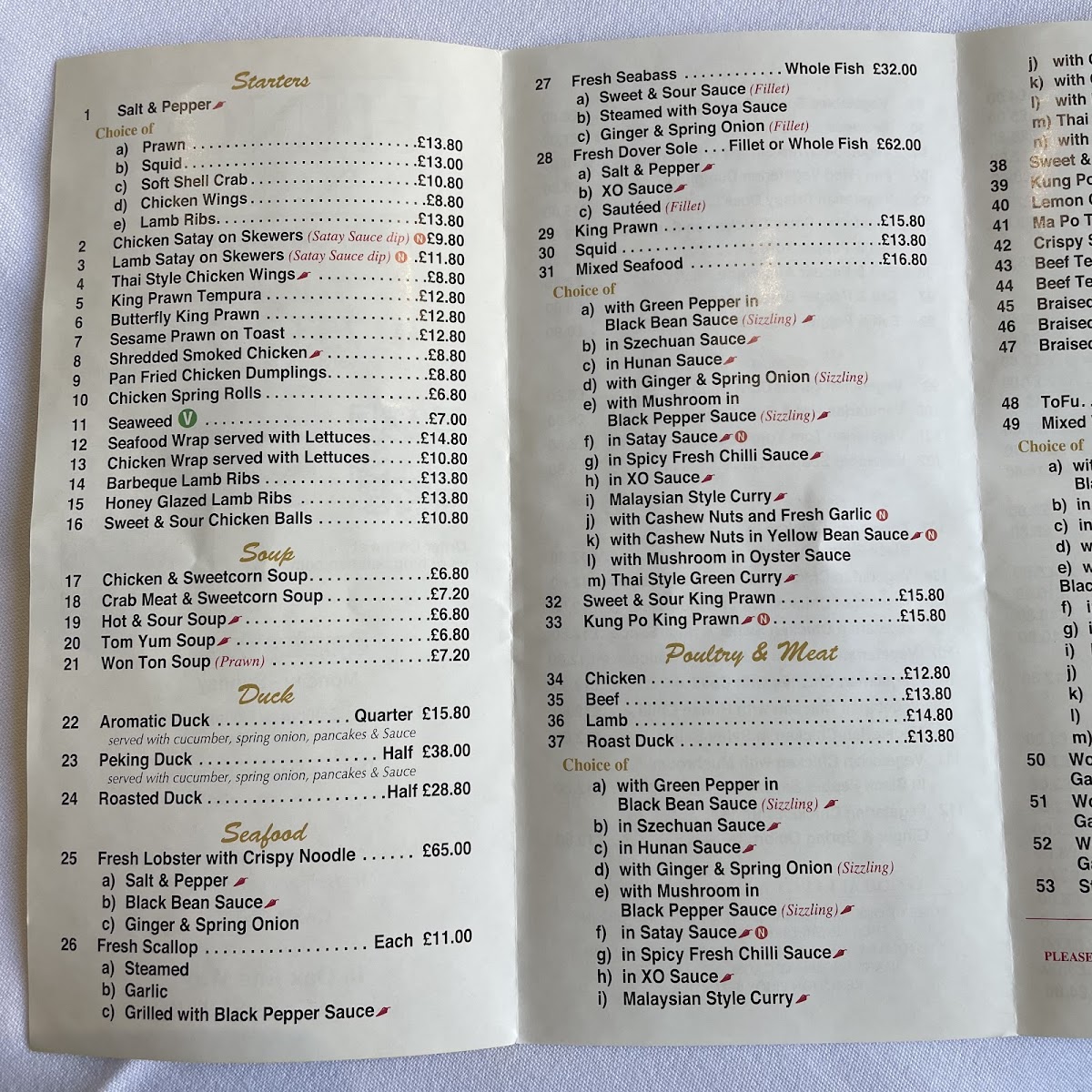 Menu Hing's Kitchen-7