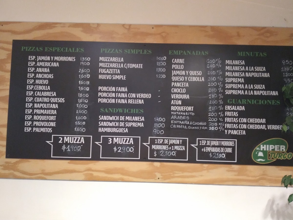 Menu Hiper Turco Pizzería Y Rotisería-1