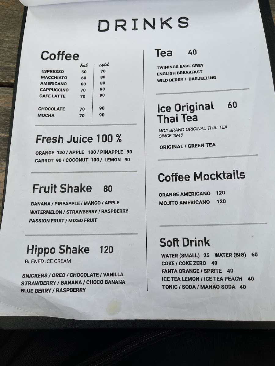 Menu Hippo Burger Bistro-2