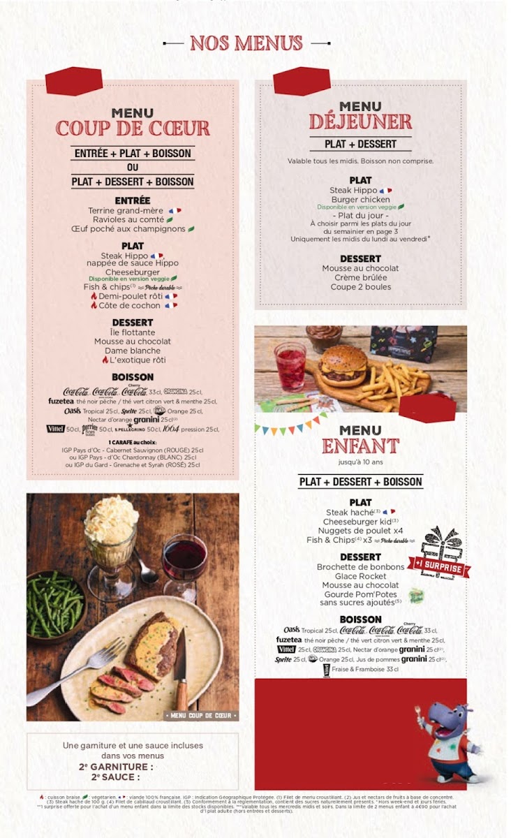 Menu Hippopotamus-5