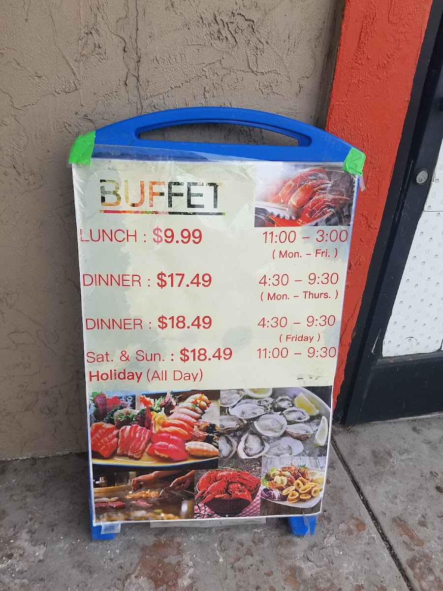 Menu Hiro Japanese Buffet-8