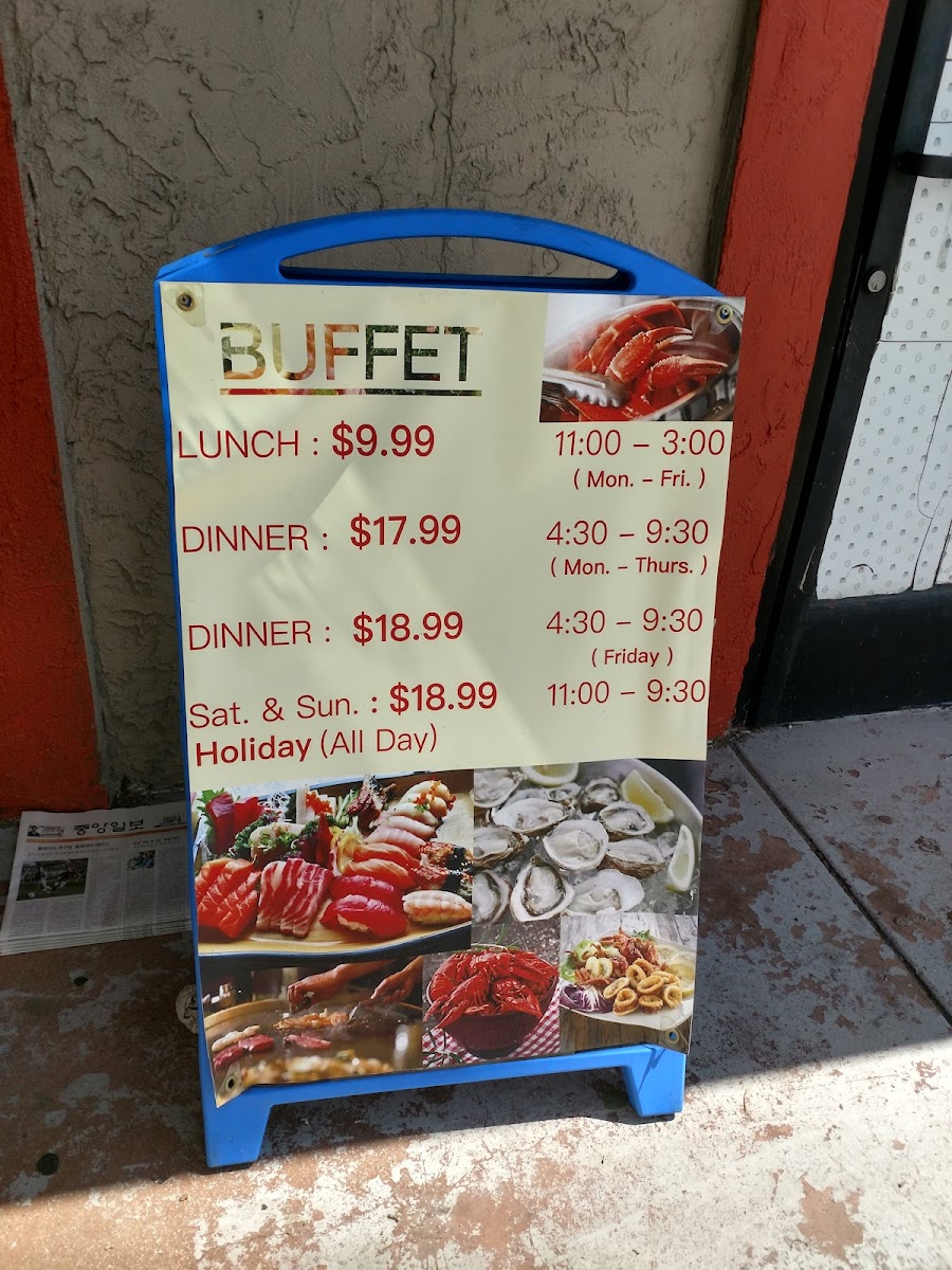 Menu Hiro Japanese Buffet-9
