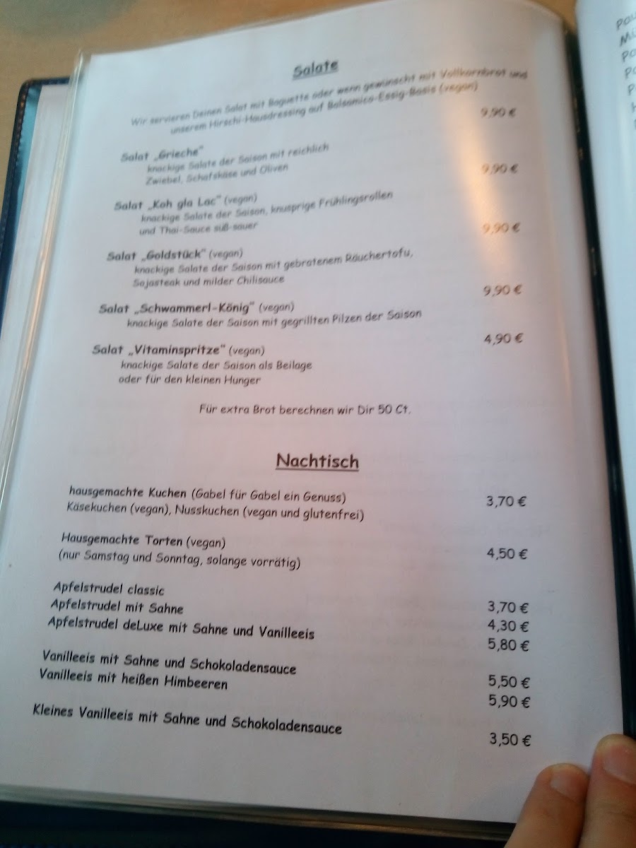 Menu Hirschbachstüberl-7