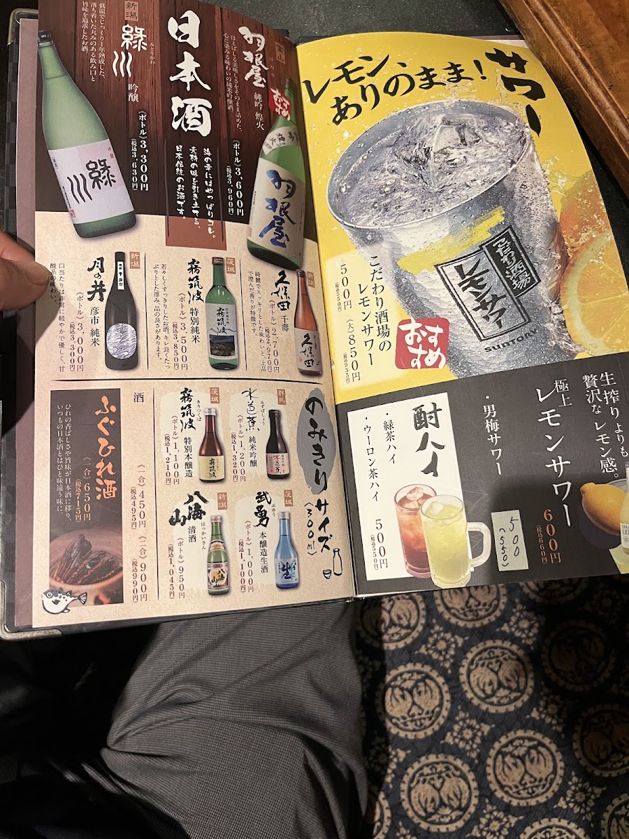 Menu Hisagotei-10
