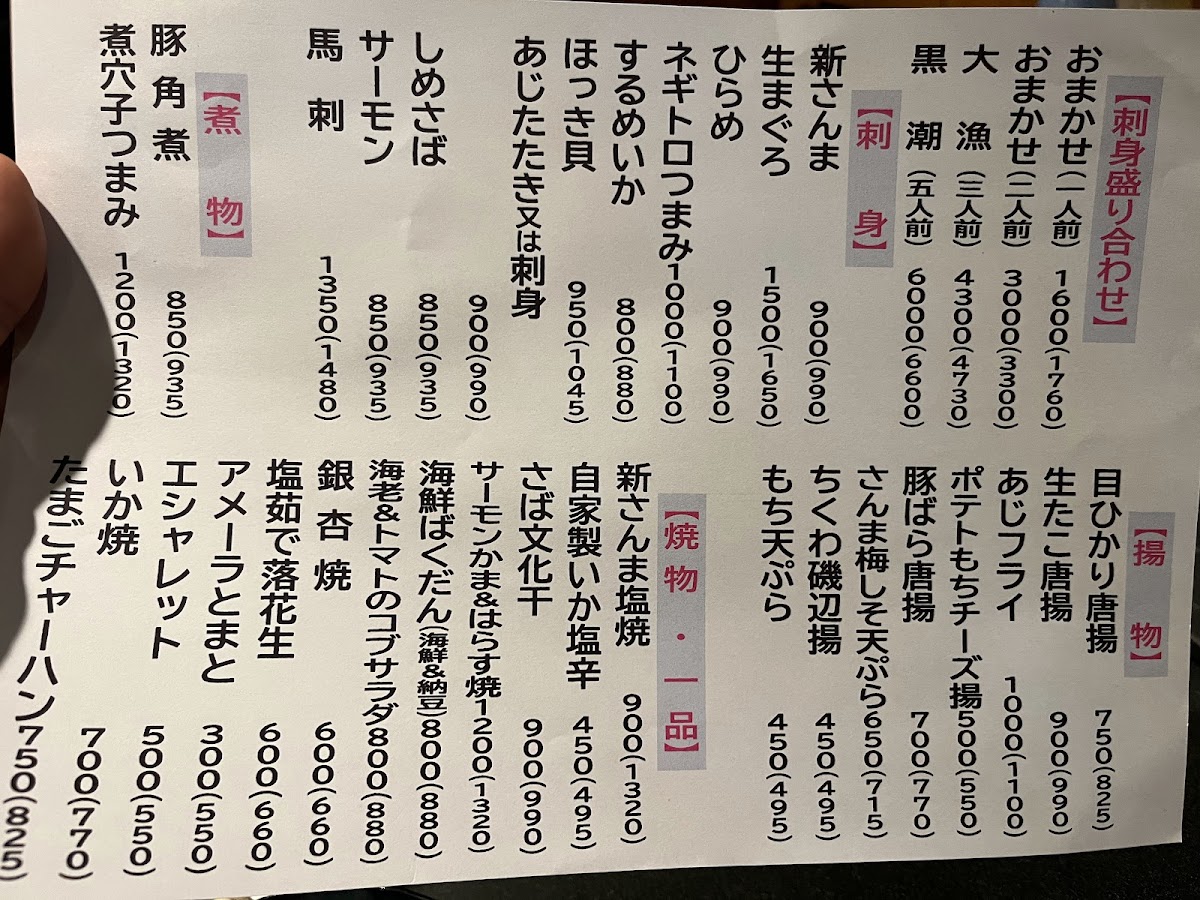 Menu Hisagotei-4