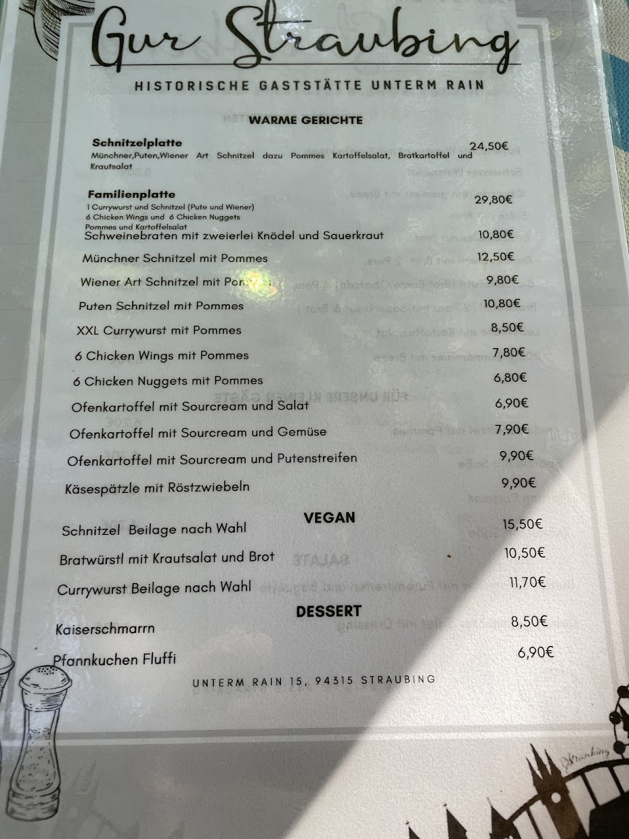 Menu Historische Gaststätte Unterm Rain-4