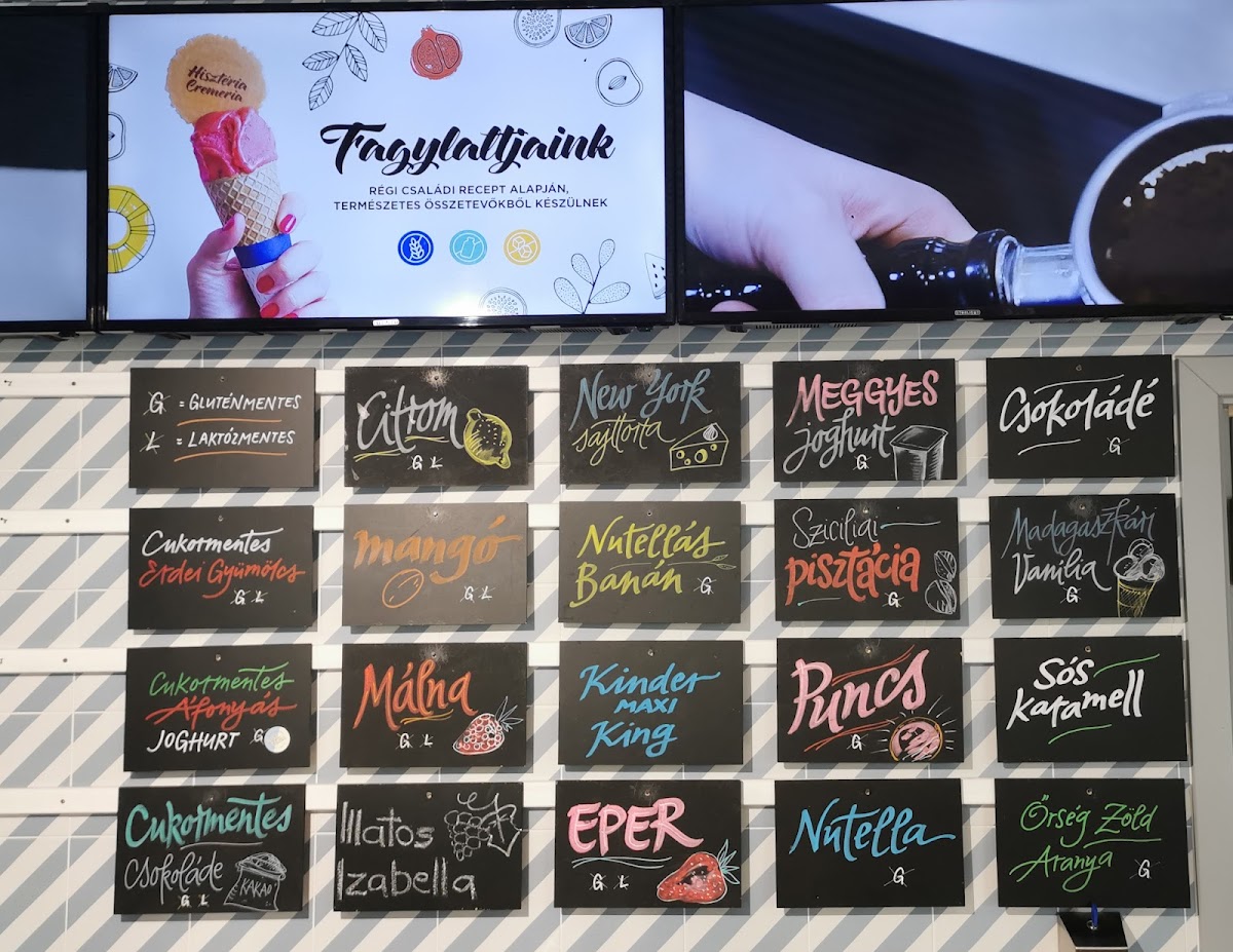 Menu Hisztéria Cukrászda-2