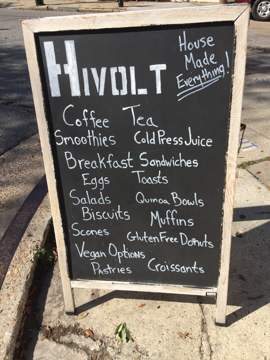 Menu Hivolt-4