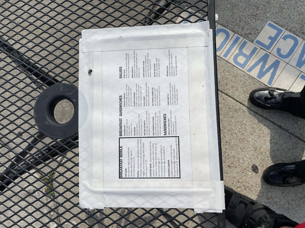 Menu Hivolt-8