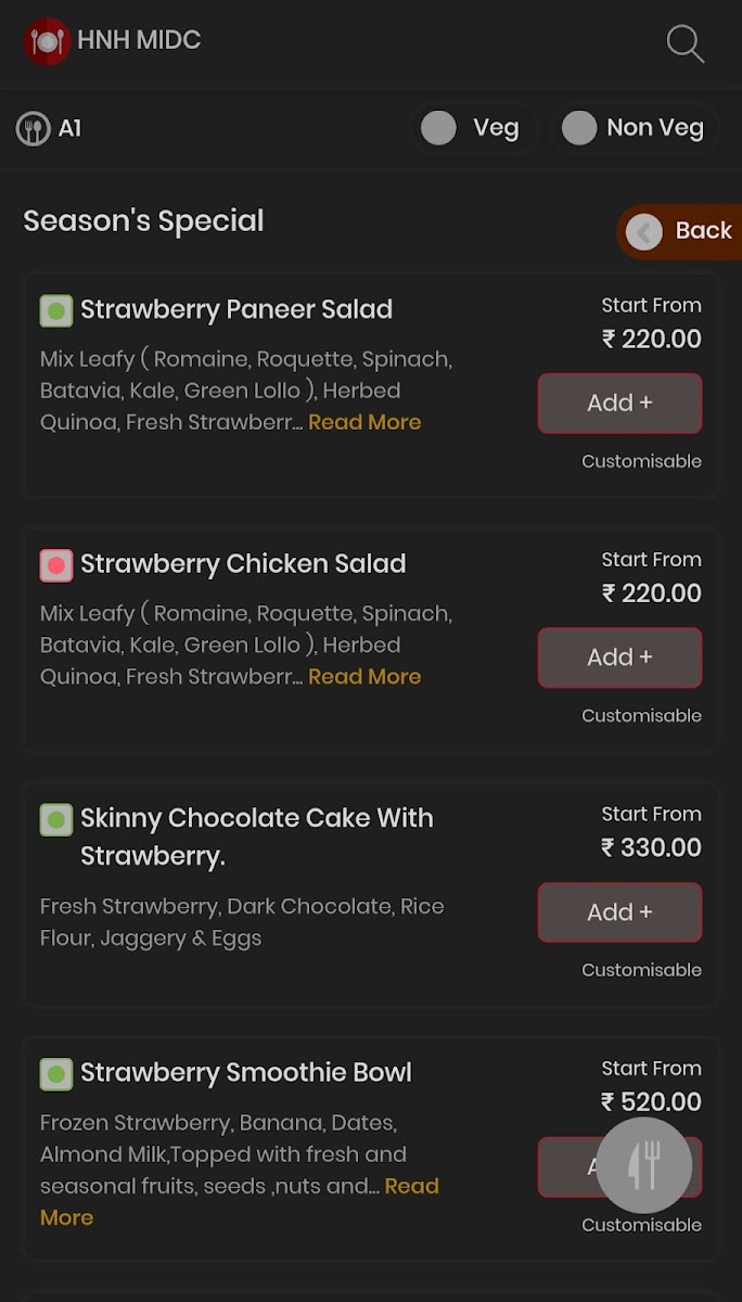 Menu Hnh Salad Co.| Midc-4