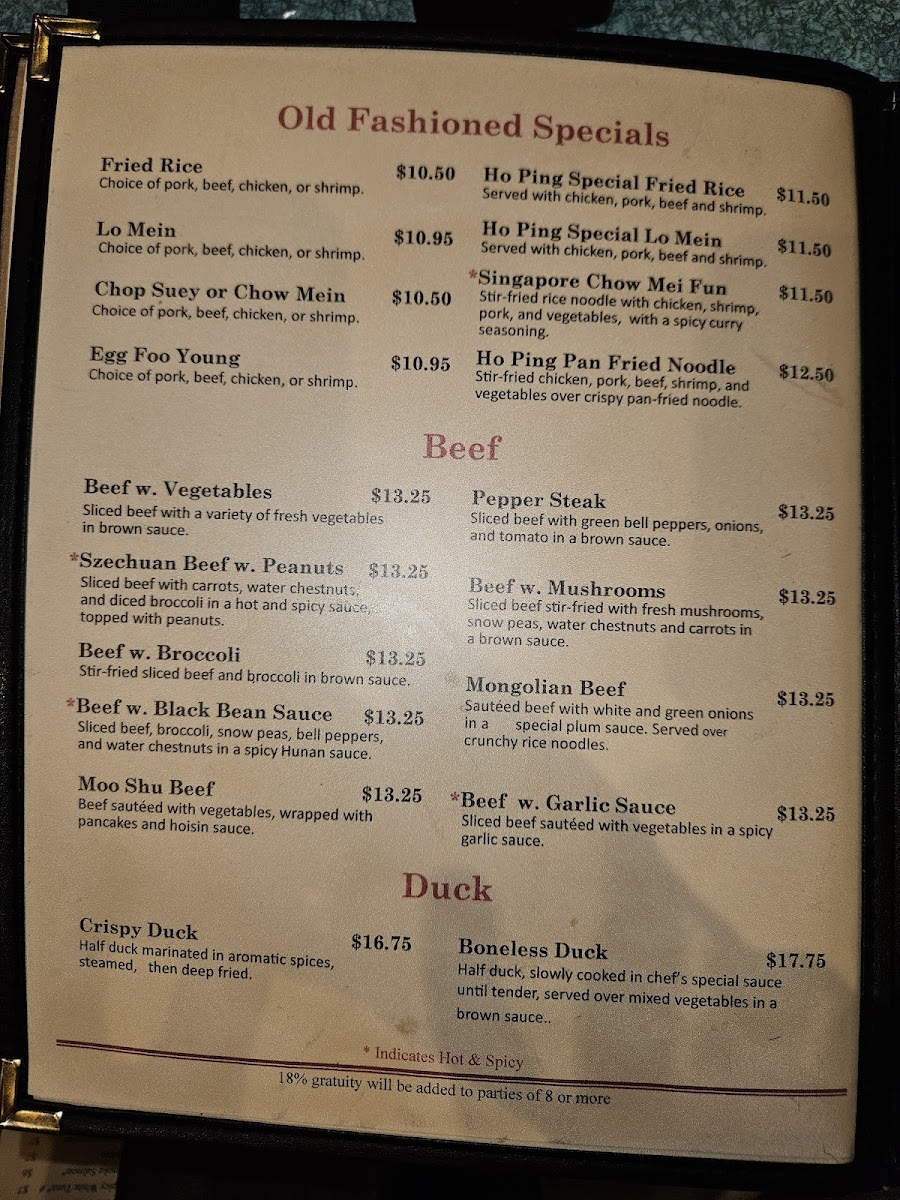 Menu Ho Ping Garden-2